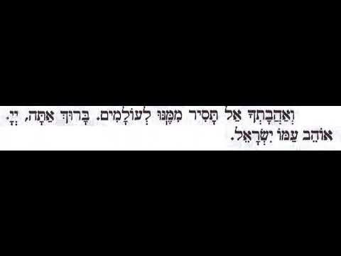 Yom Kippur Arvit 03 - Veahavatecha