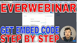 ✅ How To Get EverWebinar Registration HTML Embed Code 🔴