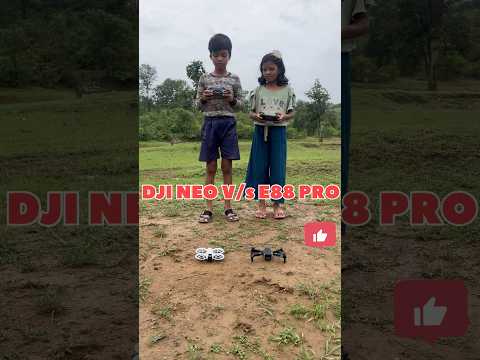 DJI Neo🔥 v/s E88 pro☄️ drone flying #drone #fpv #velocidrone #gaming #gadgets
