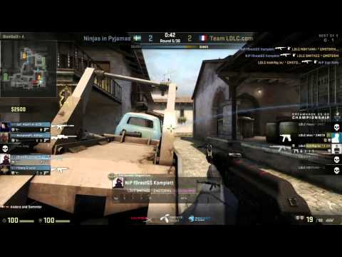 Dreamhack Highlight: NIP VS LDLC - F0rest 4-man