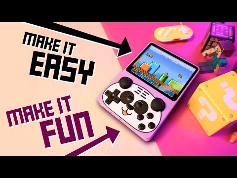 Setting Up A Retro Handheld FOR A KID!