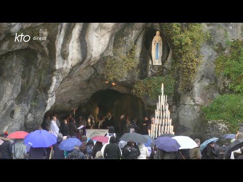 Chapelet du 24 décembre 2025 à Lourdes