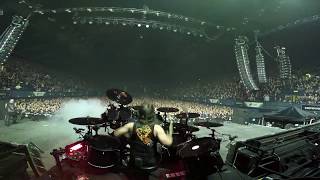 Paul Bostaph SLAYER Wembley SSE Arena, London UK - Blood Red