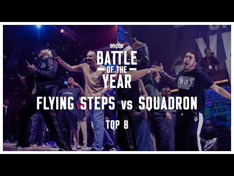 Flying Step vs Squadron | Top 8 | SNIPES Battle Of The Year 2021