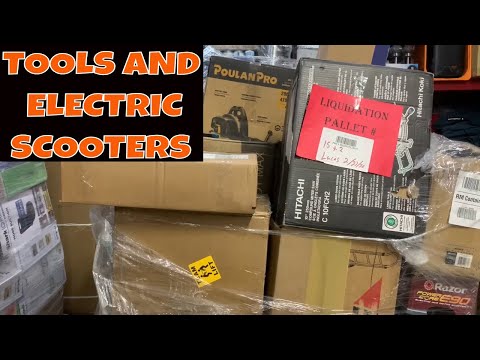 I PAID $550 for a Entire Pallet of Amazon Returns with TOOLS and ELECTRIC SCOOTERS - Was it GOOD?