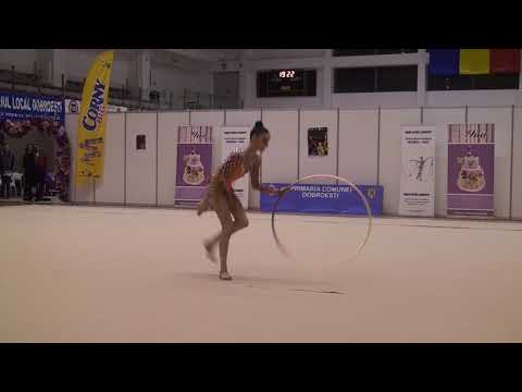 Alice Maria David CSA Steaua Bucuresti Senior Hoop Cupa Romaniei Rhythmic Gymnastics 15 November 201
