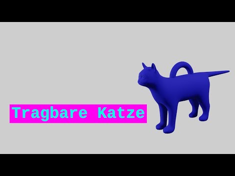 Tragbare Katze