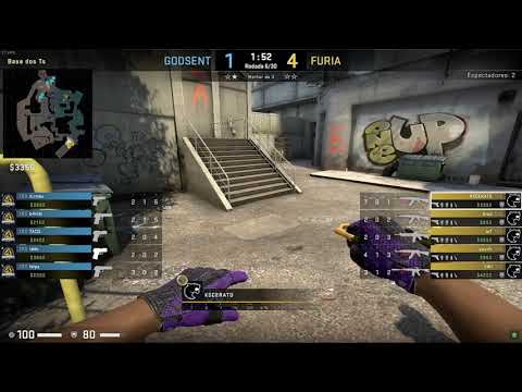 Pov csgo demo KSCERATO (42/22) Furia vs GODSENT - Overpass (IEM Winter 03/10/2021)