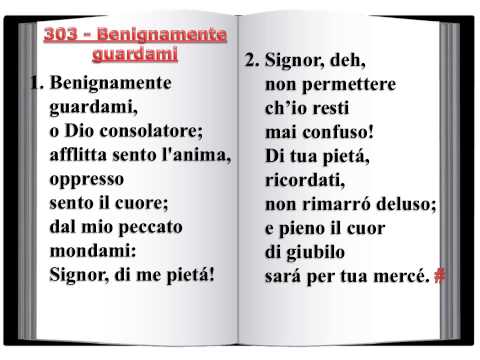 303 Benignamente guardami - Innario Chiesa Cristiana Avventista del Settimo Giorno 2014