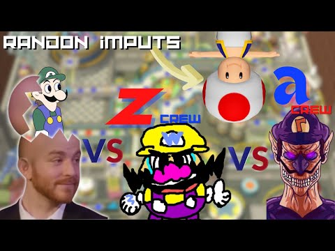 DougDoug- Mario Party 6 || Z crew vs A crew vs Randon Inputs vs Doug
