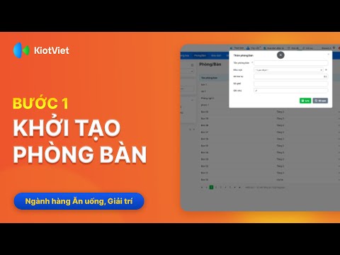 Khởi tao phòng bàn