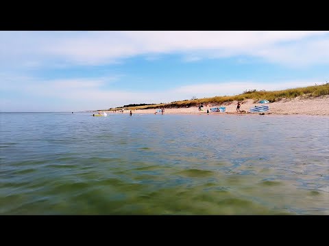 Nie Ma Fal Morze Bałtyckie Bez Fal Bobolin Dąbki 4K Sierpień 2020