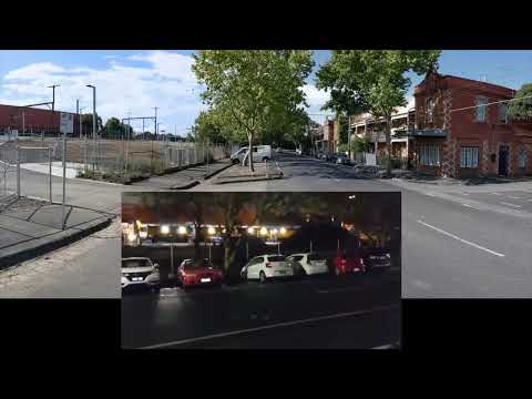 Victoria Park Maintenance Yard - Loram LRG11 Rail Grinder MMY032 Start Up Noise (April 2022)