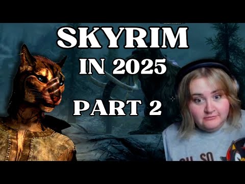 MEETING THE GREYBEARDS AND HELPING THE COMPAINIONS - SKYRIM PART 2 - UNMODDED