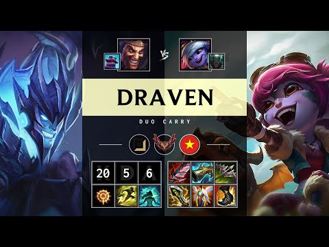 Draven ADC vs Tristana - VN Grandmaster Patch 25.20