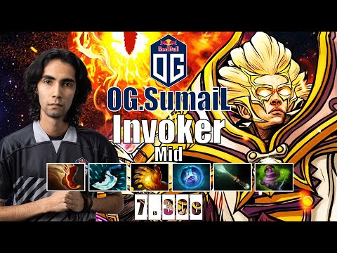 Invoker Mid | OG.SumaiL | KING OF MID PLAYS INVOKER FAST HAND COMBO | 7.30e Gameplay Highlights