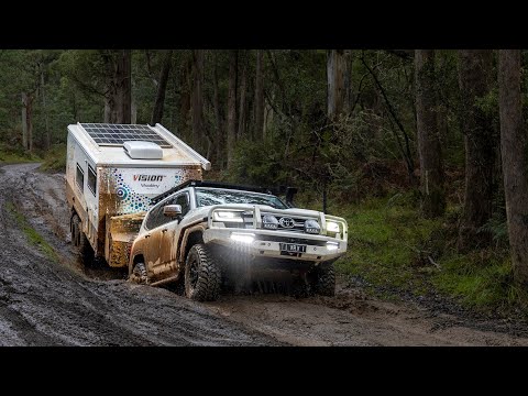 VISION RV's EXTREME offroad testing in the Victorian High Country.