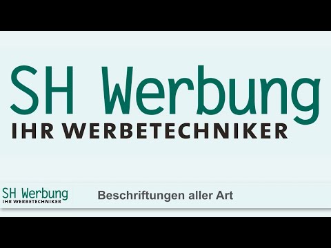 SH-Werbung GmbH banner druck led technik hamburg werbesysteme fahrzeugbeschriftungen hamburg