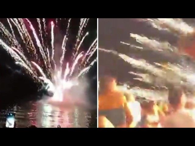 Fuegos artificiales impactan contra el público y dejan decenas de heridos en Altea, Alicante