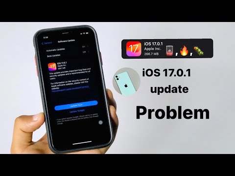 New update iOS 17.0.1 Problems on iPhone 11 || iPhone 11 ios 17.0.1 update problem