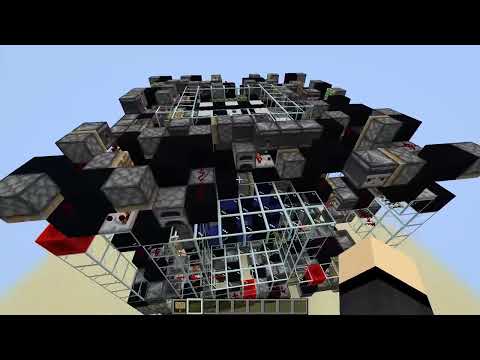 Ultimate Minecraft Redstone Puzzle Cube!