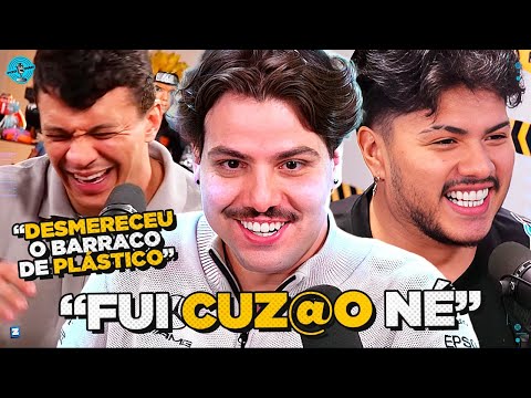 T3DDY VISITANDO O BARRACO DE PLÁSTICO DO MITICO KKKKKK