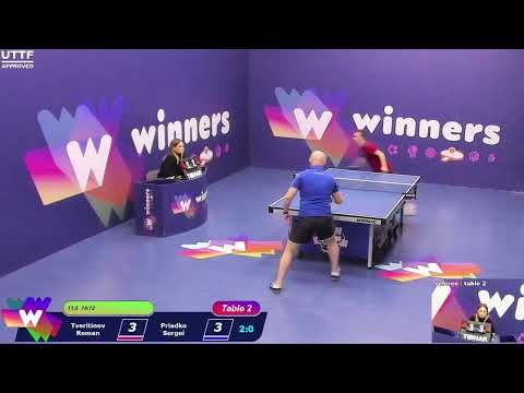 Winners League  25.02.21  Tveritinov Roman - Priadko Sergei 12:30