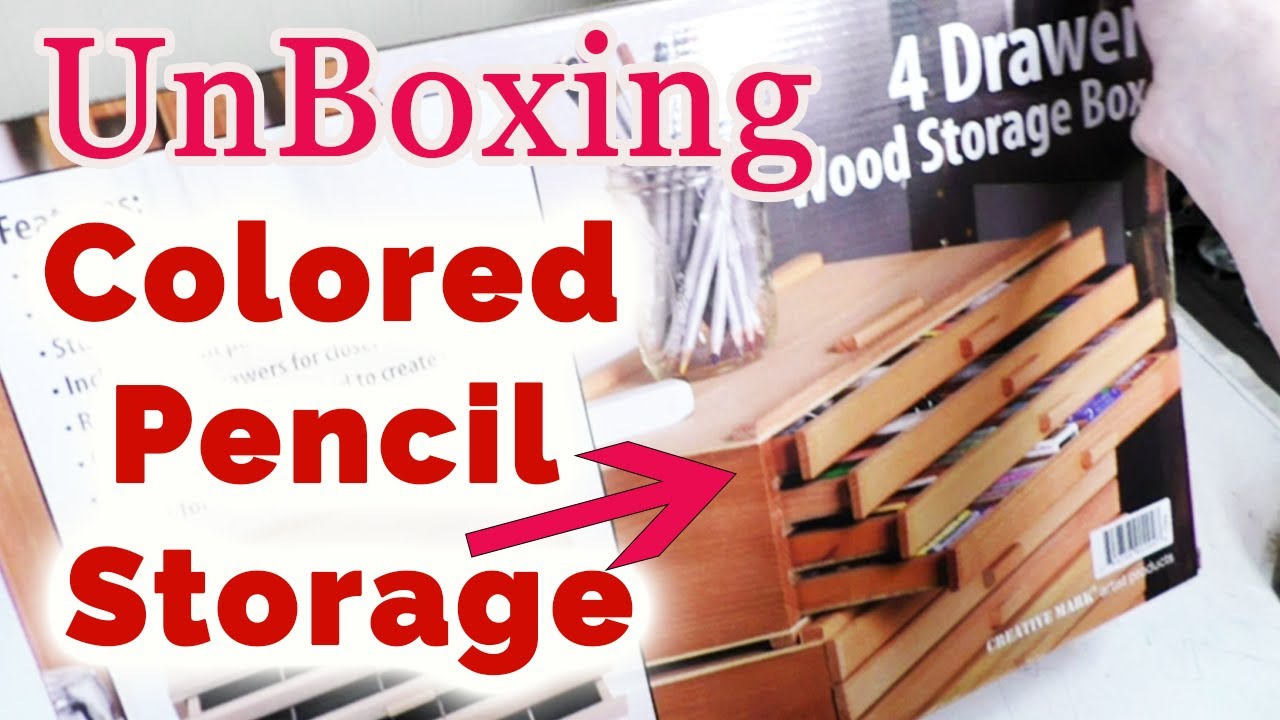 Watch video Unboxing Colored Pencil Pastel Storage Boxes For Colored Pencil Storage, Colored Pencil Beginner Now Unboxing Colored Pencil Pastel Storage Boxes For Colored Pencil Storage, Colored Pencil Beginner