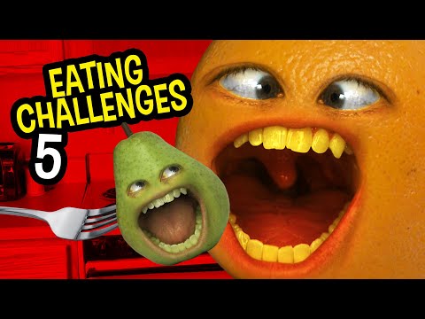 Annoying Orange - Eating Challenges #5 Supercut