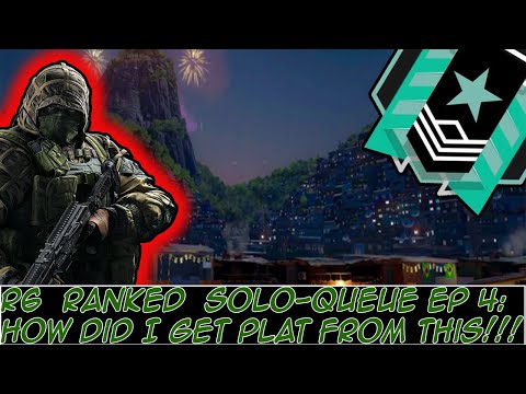 I Got My PLATINUM RANK from FAVELA??!? | Rainbow Six Siege Solo Queue