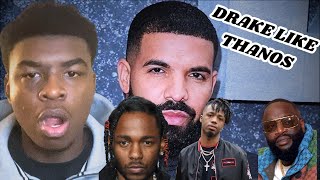 They Then Woke Up The Demon... DRAKE DISSED EVERYBODY!!! Drake - Drop And Give Me 50 (REACTION)