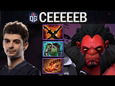OG.CEB AXE WITH CUIRASS AND AGHANIMS SHARD - DOTA 2 7.29 GAMEPLAY
