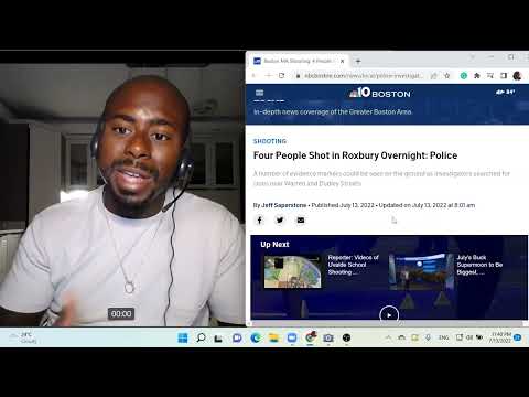 Mass Shooting in Boston, Massachusetts - 4 People Shot in Roxbury