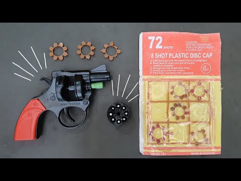 Toy Cap Gun Revolver - Loud Weapon Toy