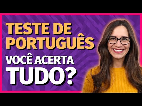 ❌✅ TESTE BÁSICO de PORTUGUÊS! Você consegue GABARITAR? | TESTE #1 |  Professora Letícia Góes