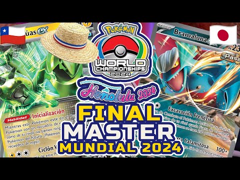 🇨🇱 CHILENO EN LA FINAL MUNDIAL CARTAS POKEMON TCG HONOLULU 2024🏆