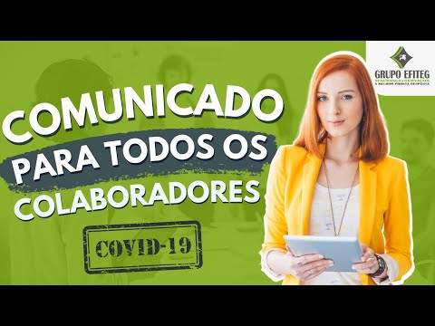 COMUNICADO - COVID 19