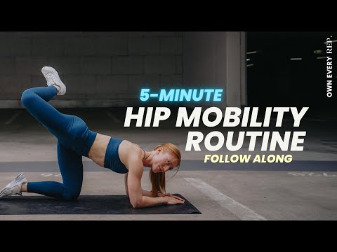 5 Min. Hip Mobility Routine | Do THIS To Open Up Your Hips | Quick & Effective | Follow Along
