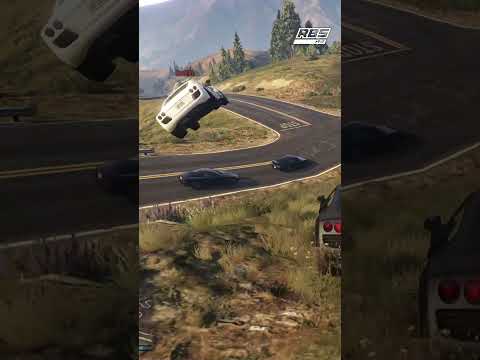 Epic Overtake During GTA V Gfred Race! #GTA5 #GTA #Shorts #Gfred