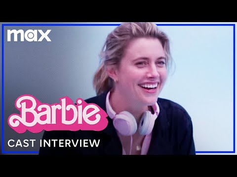 Thumbnail of the video: The Cast of Barbie On Director Greta Gerwig