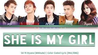 Download lagu S4 ft Hyuna She Is My Girl....mp3