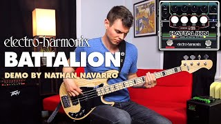 Video thumbnail for Electro-Harmonix Battalion Bass Preamp + DI (EHX Pedal Demo by Nathan Navarro) by EHX