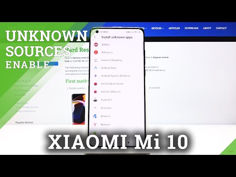How to Allow Unknown Sources in XIAOMI Mi 10 – Change Downloading Settings
