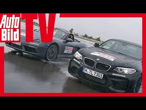 Porsche Boxster S vs. BMW M2 - Test/ Fahrbericht/ Review/ Sound