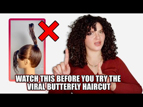 A BETTER WAY TO DIY THE BUTTERFLY HAIRCUT (pro...