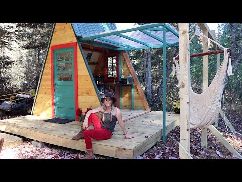 A-frame cabin anyone can build