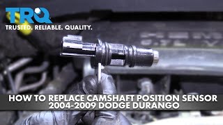 How to Replace Camshaft Position Sensor 2004-2009 Dodge Durango