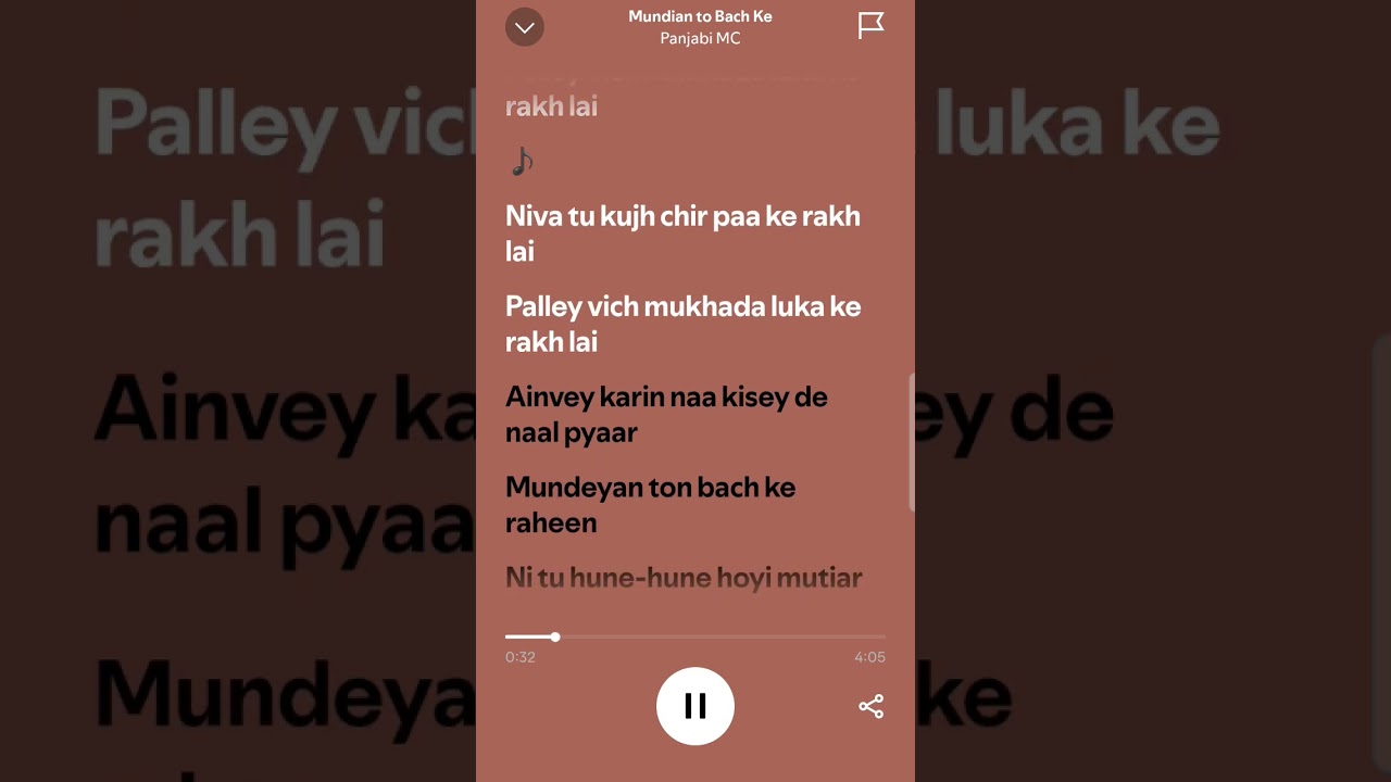 Mundial to Bach ke-@PMCrecords #spotify #lyrics #music #song