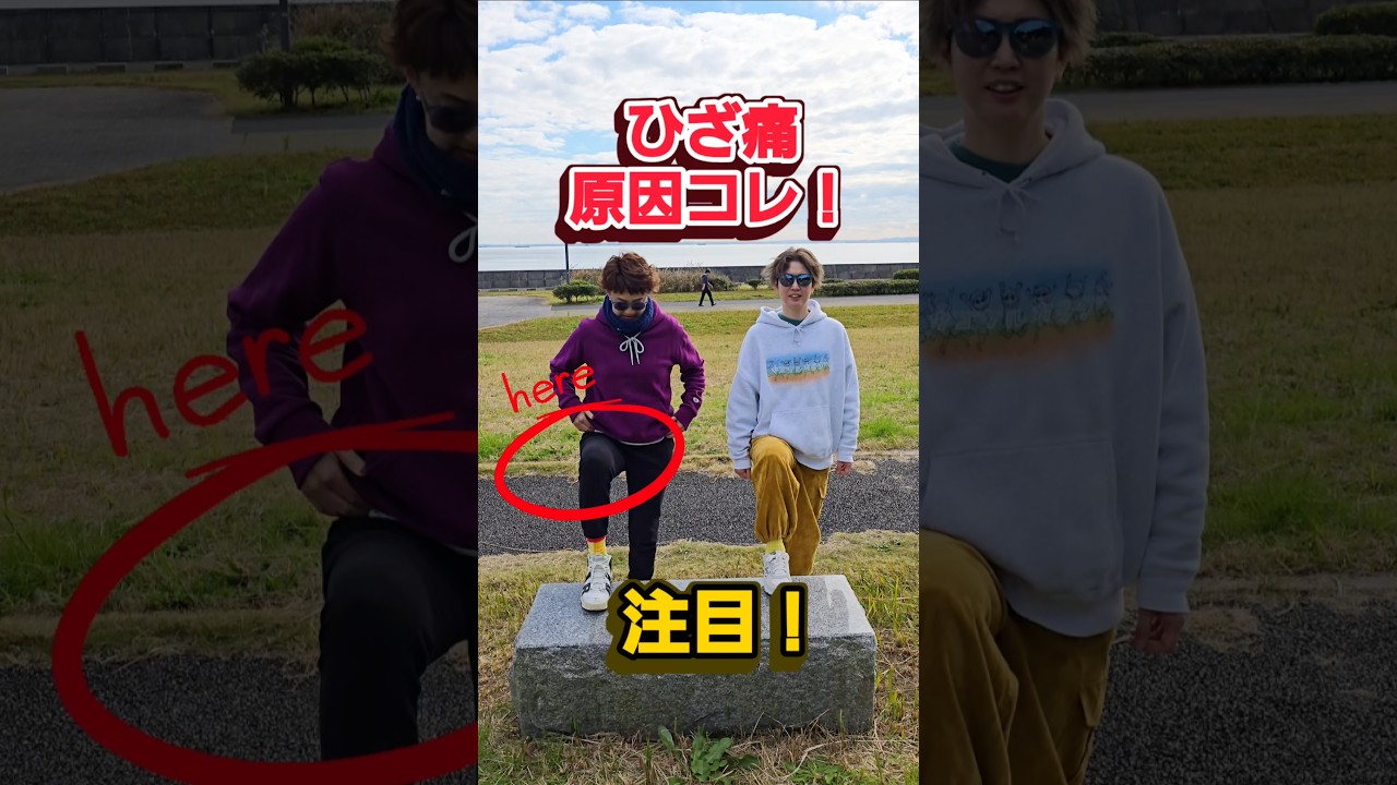 更年期女性は見て❗膝を痛めない階段の上り方❗