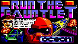 [Amstrad CPC] Run The Gauntlet - Longplay